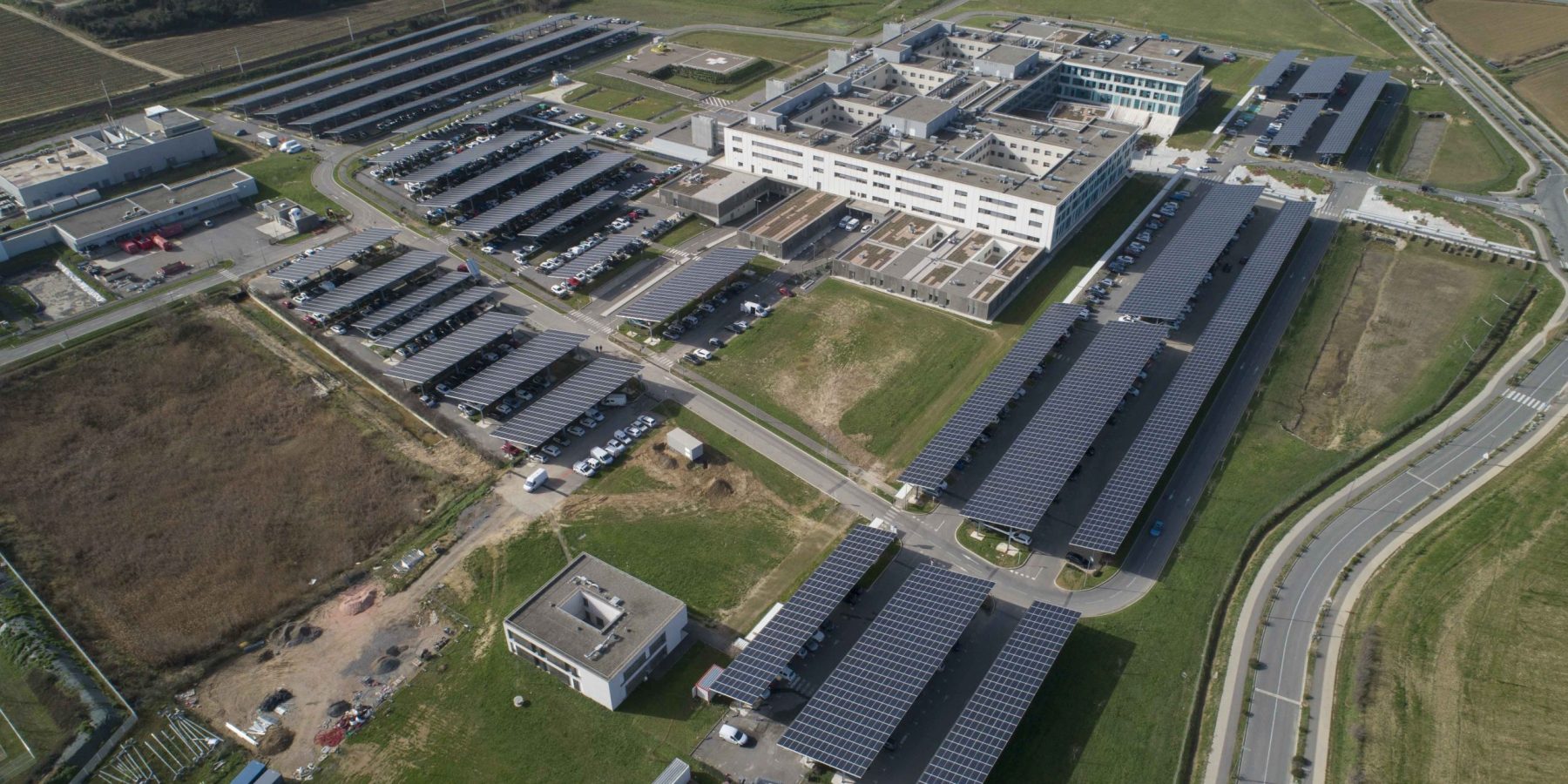 Photovoltaïque en autoconsommation au CH de Carcassonne
