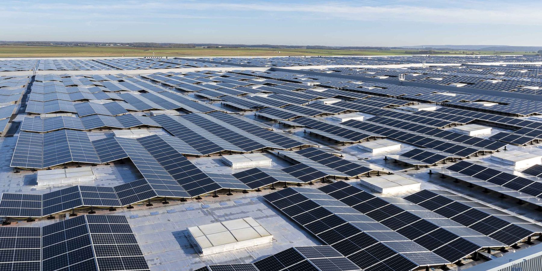 Centrale solaire à Beauvais